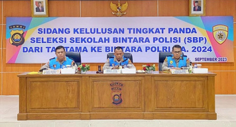 Polda Jambi Gelar Sidang Kelulusan Seleksi SBP